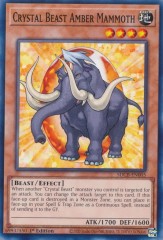 Crystal Beast Amber Mammoth (SDCB-EN005) - 1st Edition