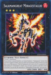 Salamangreat Miragestallio (LD10-EN010) - 1st Edition