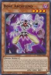 Bone Archfiend (SDCK-EN003) - 1st Edition