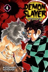 Manga Demon Slayer Τόμος 4 (English)