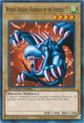 Winged Dragon, Guardian of the Fortress #1 (SS04-ENA04) - 1st Edition
