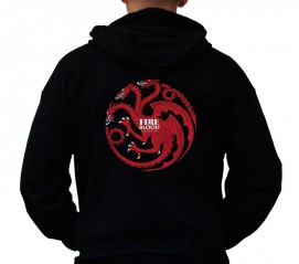 Φούτερ έμβλημα Targaryen / Fire and Blood