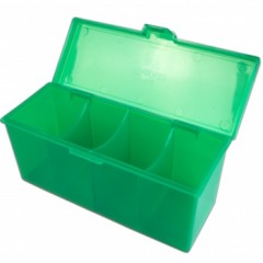 4-Compartment Storage Box Green (Blackfire)
