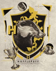 Art Print Hufflepuff (36x 28)