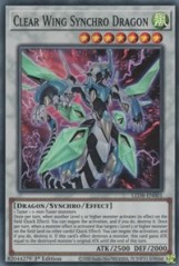 Clear Wing Synchro Dragon (LED8-EN001) - 1st Edition