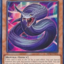 Night Sword Serpent (MP22-EN232) - 1st Edition