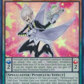 Performapal Odd-Eyes Butler (BLMR-EN028) - 1st Edition