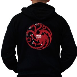 Φούτερ έμβλημα Targaryen / Fire and Blood