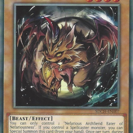 Nefarious Archfiend Eater of Nefariousness (SDCH-EN007) - 1st Edition