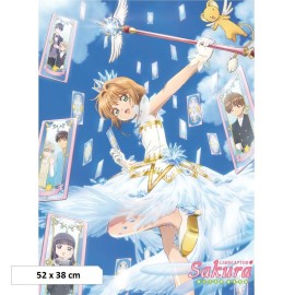 Αφίσα Sakura & Cards (52x38)