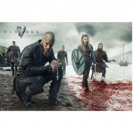 Αφίσα Vikings Blood Landscape (91x61)